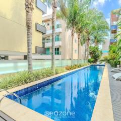 Lindo Apto c/ Varanda 500m da Praia NNG0102