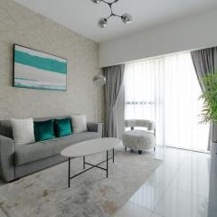 Nasma - Sleek Studio in Heart of Dubai Financial Hub