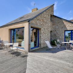 Vue mer et acces plage direct pour 11 personnes