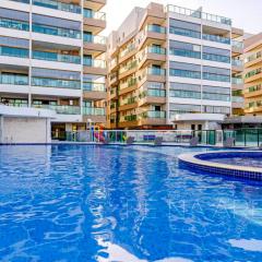 Apartamento em Arraial do Cabo - Vista Mar, Piscina e Churrasqueira Privativa