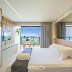 Hospede-se a passos da praia de Itapuã, com piscina e academia - RGF