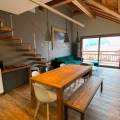 Duplex 96m² Sud, 9 pers, 3 ch, Terrasse et Garage - FR-1-445-221