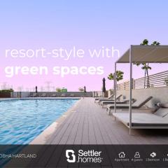 SettlerHomes - Serene Downtown Stay on the High-Floor