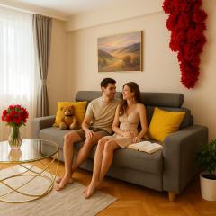 City View Apartment with Private Balcony