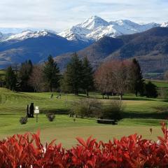 Appartement 3 étoiles, 2 chambres , cuisine aménagée, terrasse, face à la chaîne des Pyrénées