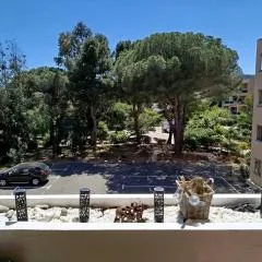 Charmant T2 avec Clim, Parking, et WiFi à Bormes - FR-1-610-108