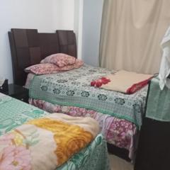 Private villa 3 stairs , 3 bedrooms, 3 path rooms, 2 private garden,kitchen , garage ,big reception for the first floor