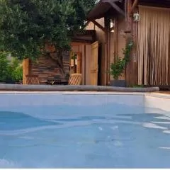 Wooden House at the Mountain-private