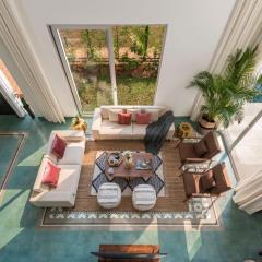 La Olalian 2 & 3 BHK Designer Villas Near Anjuna Beach with Private Pool & Sun Deck & Garden