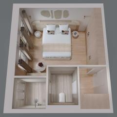 Charming studio with AC - 2P- Musée du Louvre