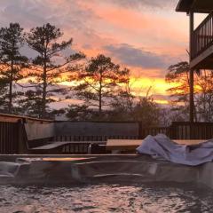 Timber Log Cabin Hot Tub,Pool Table Games MORE