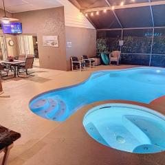 Sunny Oaks Poolside, pool spa games,4m to Disney
