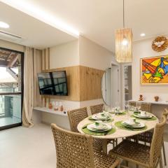 Flat beira-mar no Itah Residence – Muro Alto/PE