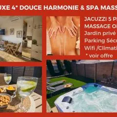 AMOUR - Gîte Luxe 4 étoiles -Douce Harmonie Massages & SPA 5 places -Cocon Discret Insolite sans vis à vis en toute sérénité - 5 min Carcassonne