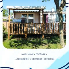 Mobilhome Côté mer - 3 Chambres - Climatisé - TV
