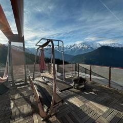 Mont Blanc view on a 40m2 Terrace