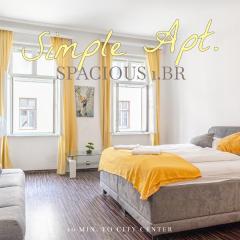 Central 1BR Apt Ideal for Longstays up to 3P