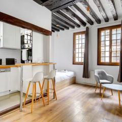 Luminous flat in le marais