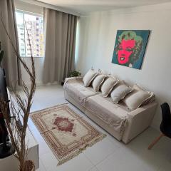 Luxury 3 minutes from the Porto da Barra beach - Fast Wi-Fi, new apartment