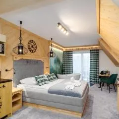 Apartamenty Małe Ciche z jacuzzi ogrodowym, widokiem na TATRY i SKY WALK
