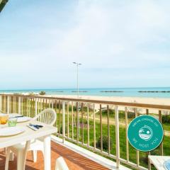 Large balcony overlooking the sea Wi-Fi Parking