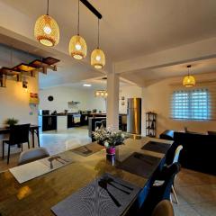 A luxury villa near the beach with private pool