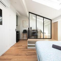 Ô Saint-Michel - studio climatisé à 200 m du métro