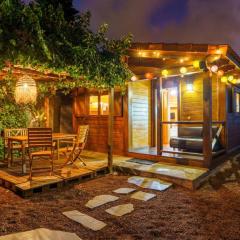 Preciosa Cabaña con vistas al mar