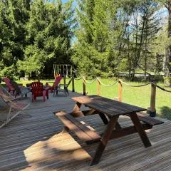 Appartement dans Chalet avec Jardin