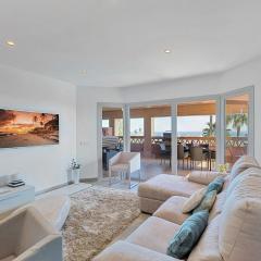 Panoramic ocean and city views