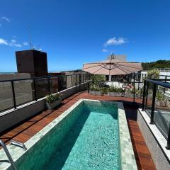 Bela Hospedagem - #303 Bauten Aurea, lindo flat a 60m do mar