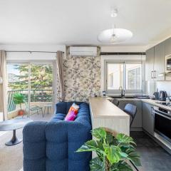 LA PALMERAIE joyeux studio avec balcon, à deux pas de la Banane