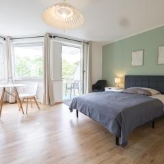 Executive Stadtwald Apartment - S-Bahn Direct - 12min Messe Essen - Barrier-Free