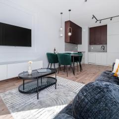 Apartament Piotrkowska z Garazem Blisko Centrum Nowoczesny