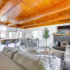 2 Mi to Trails Modern Mountain Condo in Big Bear