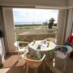 Appart vue mer accès plage et piscine à 30m