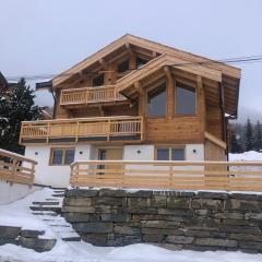 Magnifique chalet familial avec une vue panoramique