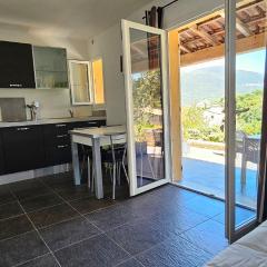 Studio Dolce & Vita C2 vue mer avec piscine