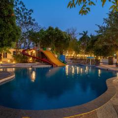 StayVista at Swirl & Splash with Pool, Lawn, Wi-Fi