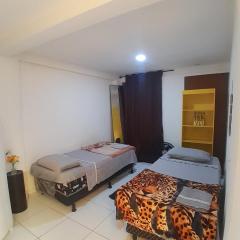 Quarto de hóspede entrada externa