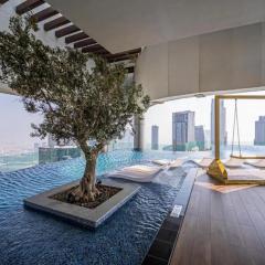 Luxury 49th & 59th Floor 2BR Apartments with Sea and Burj Views plus Access to the Infinity Pool on 64th Floor