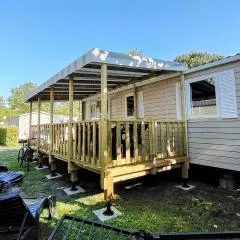 Mobilhome La Réserve - 3 ch - 6 pers - Terrasse