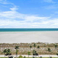 Breezy beachfront condo with panoramic beach view