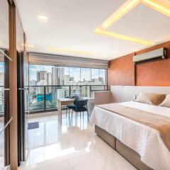 Novo Bhaus DSG Itaim - Parque Ibirapuera - Vista Incrível 13o andar - Lavanderia Omo - Piscina no Rooftop