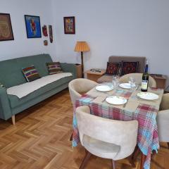 Apartment with private yard in Petrovac