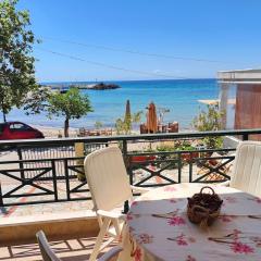 Electra's Beach Front Apartment in Nea Skioni