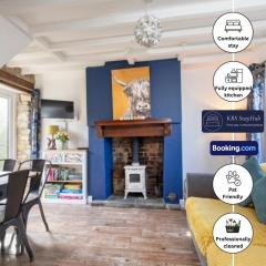 Pet Friendly Cottage By KBS Stayhub Short Lets & Serviced Accommodation Stonehouse With Log Fire, Parking