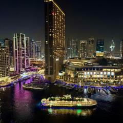 InterContinental Dubai Marina Hotel Apartments Full Marina View with Balcony, Marina Mall, Large 1 Bedroom Apartment, Kitchen, 2 Toilets, 1 Parking, Swimming pool and Gym free access, Paid breakfast
