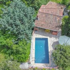 Moulin de caractère, piscine