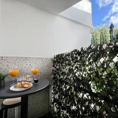 2-bed apt with cozy private terrace at Intendente